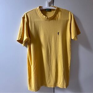 Bossini Yellow Short-Sleeve Crewneck Tee